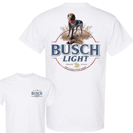 BUSCH LIGHT, BEER, Busch Light Hunting Shirt, Busch Light Tshirt Full Color For Men And Women, Casual Graphic Round Neck T-shirt for Summer, Fashion Men's Top for Daily Wear