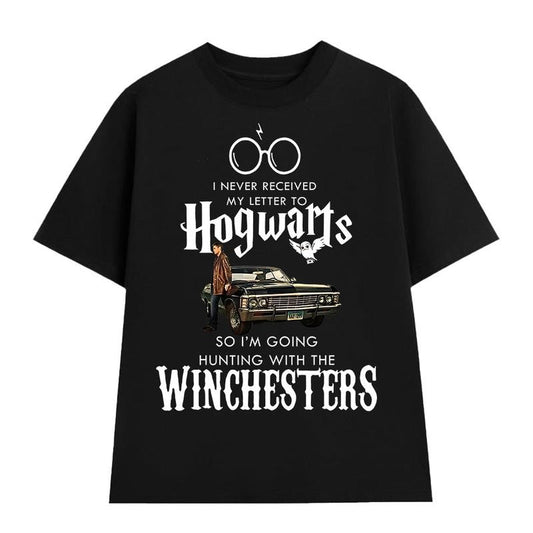 Hogwarts T-Shirt, Winchester Shirt, Supernatural Tee, Winchester Bros Shirt, Dean Winchester Tee, Sam And Dean Shirt, Unisex Adult Tshirt
