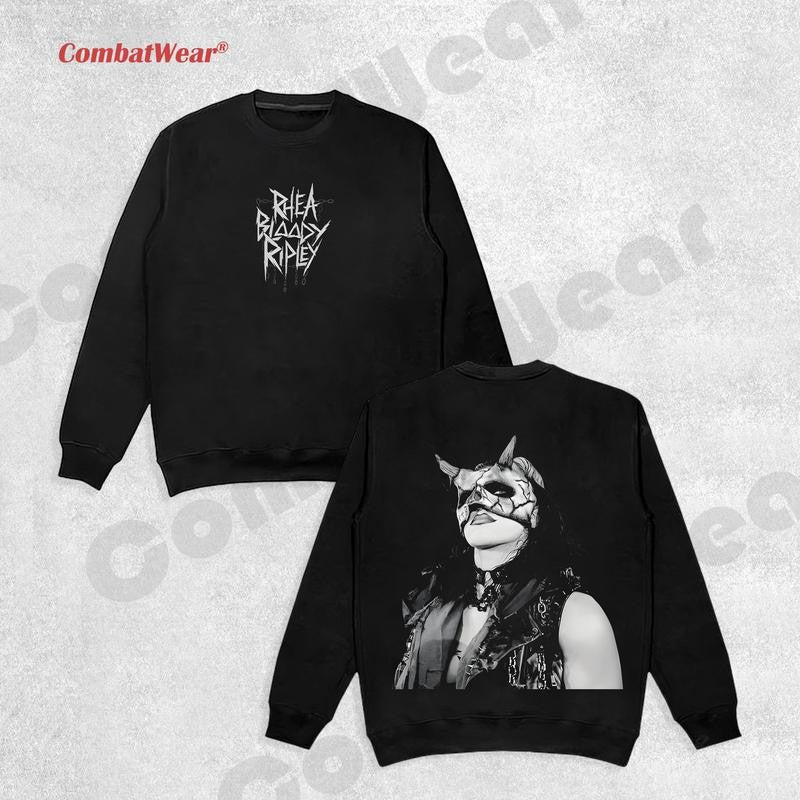 RHEA RIPLEY NEW V1 HOODIE-SWEATER-TEE , Wrestling Tee, Wrestling Graphic Tee, Wrestler Shirt, Sports Shirt, Vintage Wresting Shirt, Wrestling Gift