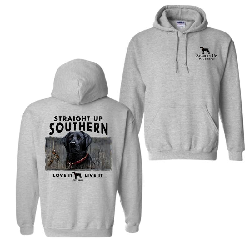 Straight Up Southern Hoodie, Live It Lab With Duck Call For Men For Women, Trendy Hoodie
