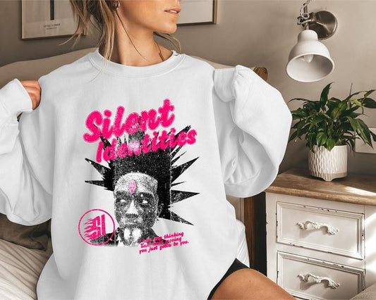 Lil Uzi Verttt Big Face Graphic Rap Sweatshirt