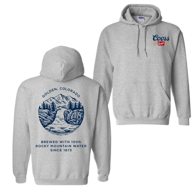 Coors Banquet Beer Golden Colorado Hoodie, Unisex Hoodie, For Men, For Women